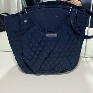 Vera Bradley bucket shape shoulder bag, Navy